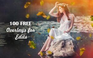 100 Free Overlays For Edits Bundle | Extended License