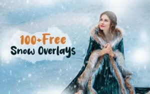 100+ Free Snow Overlay Bundle | Extended License