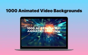 1000 MP4 Animated Video Backgrounds Bundle | Extended License