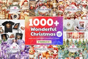 1000+ Winter & Christmas Design Collection | Extended License