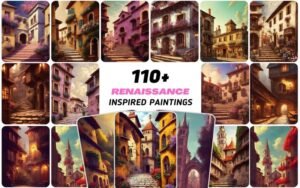 110+ Renaissance Inspired Paintings | Commercial License