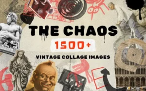1500+ Vintage Collage Images Bundle | Extended License