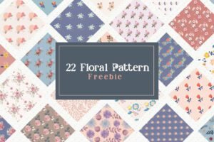 20+ Floral Patterns Freebie | Extended License