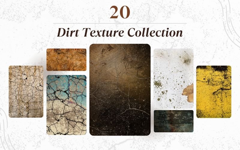 20 Free Dirt Texture Collection | Extended License