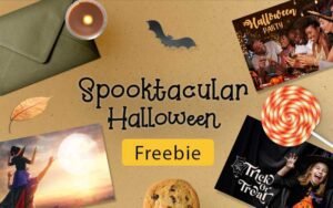 20 Free Halloween Photo & Text Overlays