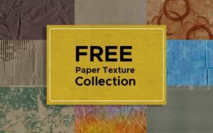 20 Free Paper Textures Collection | Extended License