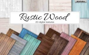 20 FREE Rustic Wood Texture Collection | Extended License