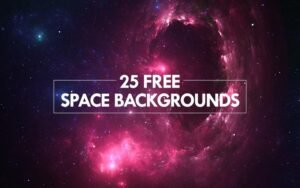 25 Free Space Background PNG Images | Extended License