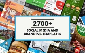 2700+ Social Media & Branding Templates Bundle