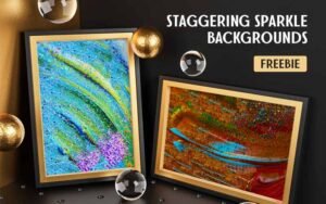32 Free Sparkly Backgrounds Bundle | Extended License