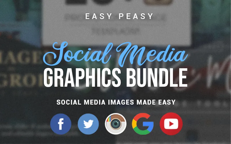 35+ Awesome Social Media Graphics Bundle | Extended License