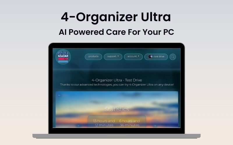 4-Organizer Ultra: AI-Powered Care For Windows PC | Lifetime Access