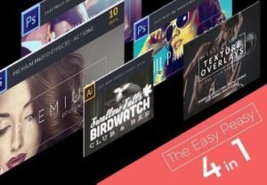 460+ Graphic Design Assets Pack | Extended License