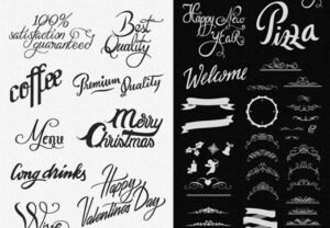 54 Free Typography Designs | Extended Commercial License