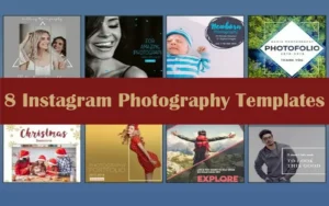 8 Instagram Photography Templates