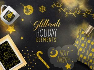 80+ Free Holiday PS Elements