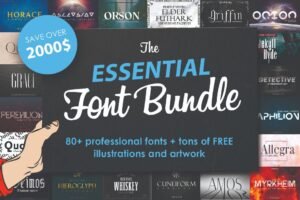 80+ Innovation Fonts Bundle