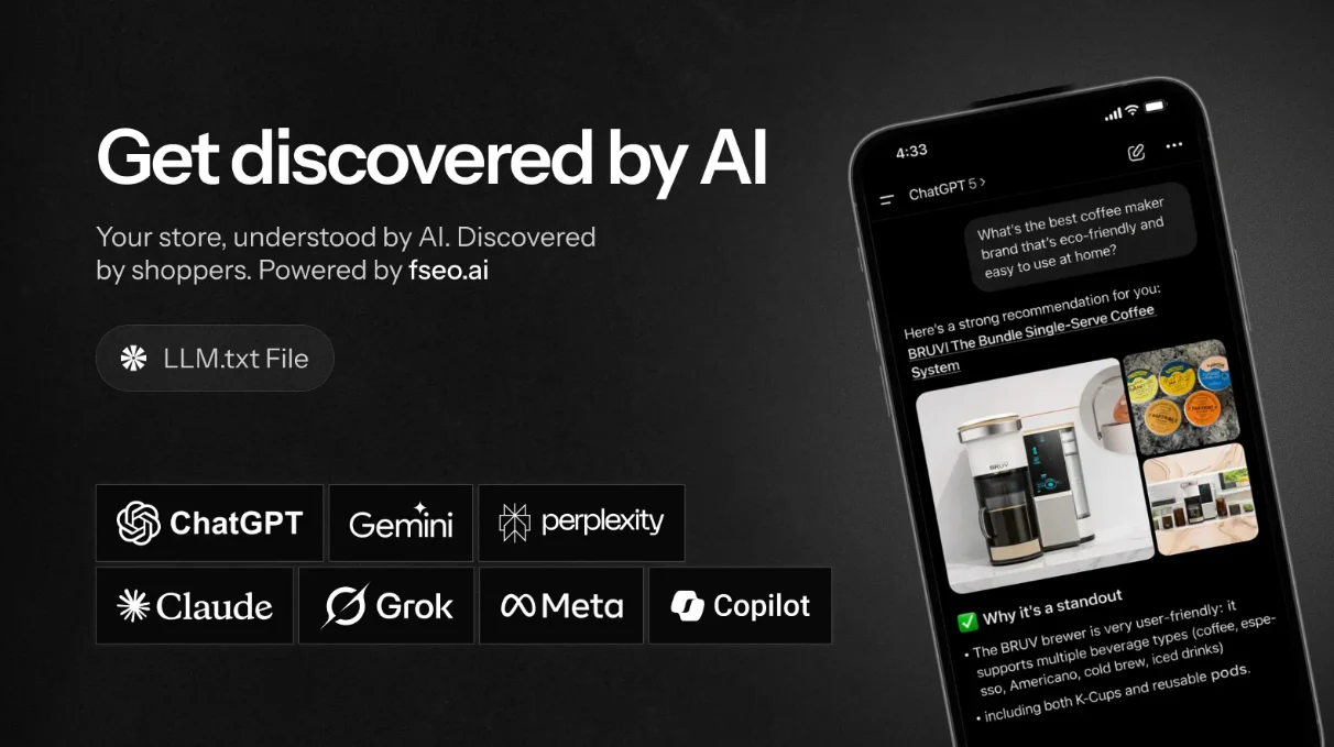 Get Your Site Discovered By Ai | Fseo