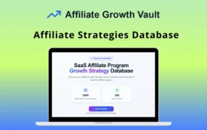 Affiliate Growth Vault - Affiliate Strategies Database | Lifetime Access