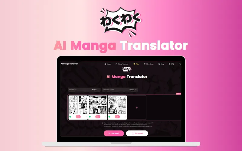 AI Manga Translator | Annual Access