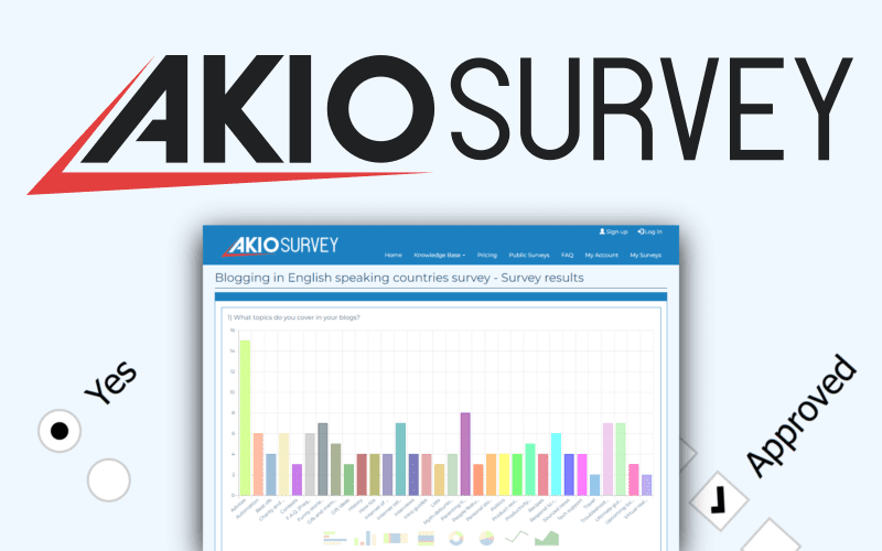 AkioSurvey - Online Survey Tool | Lifetime Access