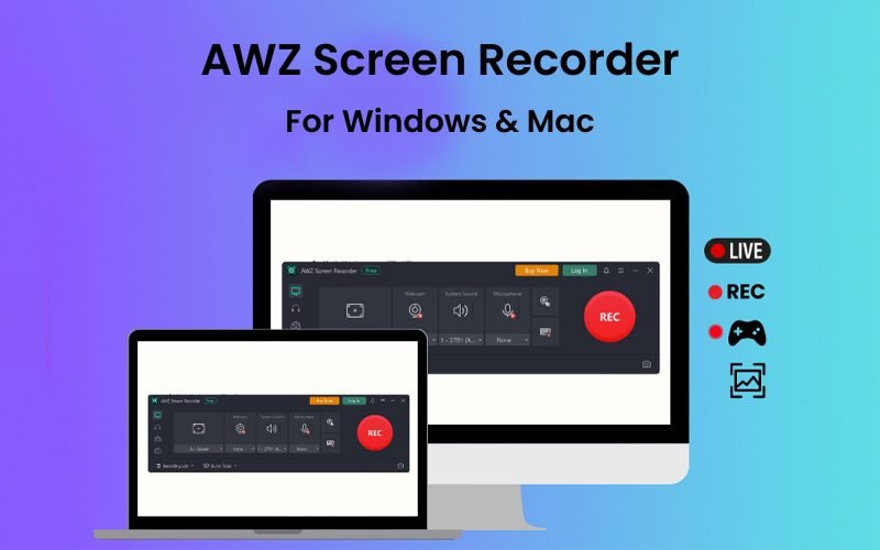 AWZ Screen Recorder For Windows & Mac | Annual & Lifetime Access