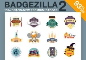 BadgeZilla 2: 105+ Editable Badges | Extended License