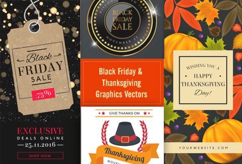 Black Friday & Thanksgiving Graphics Bundle For Free