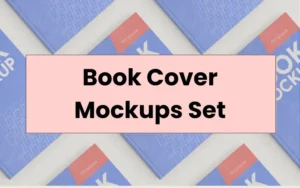 Book Cover Mockups Set | Extended Commercial License
