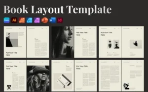 Book Layout Template - 32 Pages | Extended License