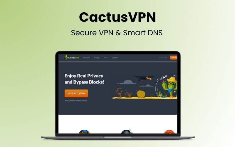 CactusVPN - Best Secure VPN & Smart DNS | Annual Access
