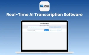Caption My Event - Real-Time AI Transcription & Live Caption | Lifetime Access