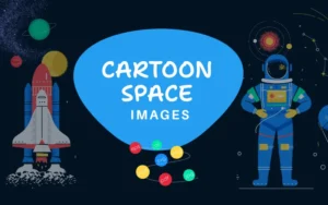 Cartoon Space Images Bundle | Commercial License