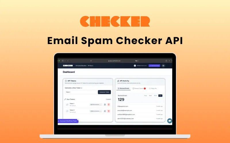 Checker – Email Spam Checker API | Lifetime Access