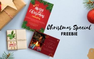 Christmas Special Freebie - Photocard, Flyer & Greetings | Extended License