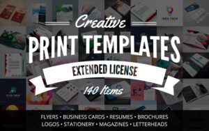 Creative Print Template Designs Bundle