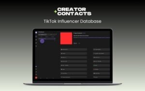 Creator Contacts - TikTok Influencer Database | Lifetime Access