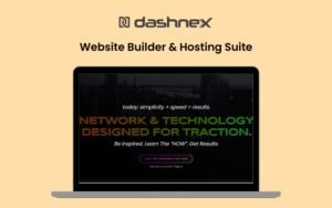 Dashnex - Website Builder & Hosting Suite | Lifetime Access