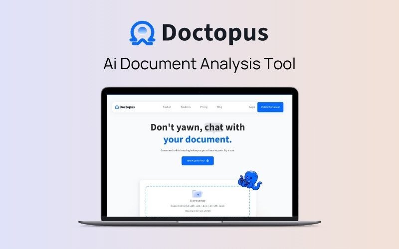 Doctopus - AI Document Analysis Tool | Lifetime Access