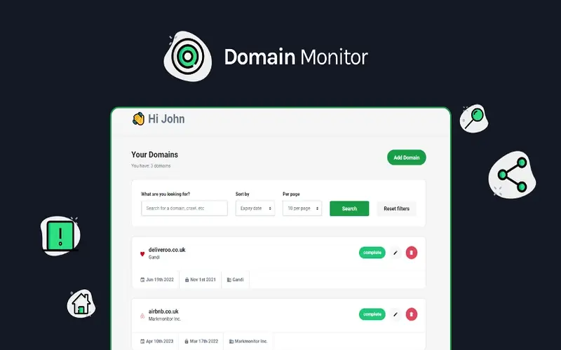 Domain Monitor - The All-In-One Domain & Website Monitoring Tool
