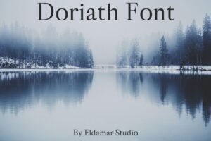 Doriath Font - Freebie | Extended Commercial License