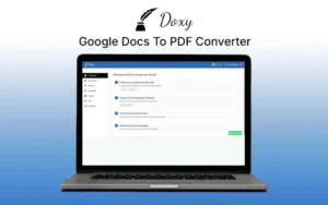 Doxy - Google Docs To PDF Converter