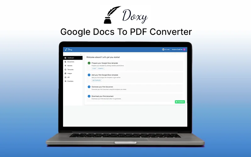 Doxy - Google Docs To PDF Converter