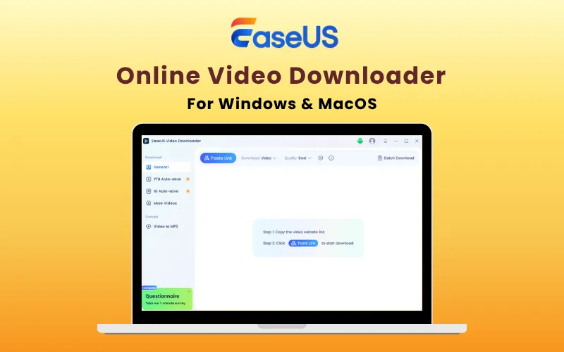 EaseUS - Online Video Downloader For Windows & MacOS | Annual & Lifetime Plans