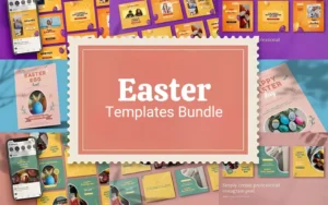 Easter Templates Bundle | Commercial License