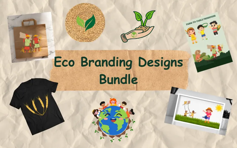 Eco Branding Designs Bundle | Commercial License