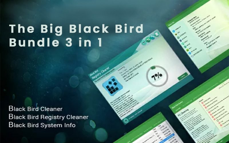 Fasten Your PC With Big Black Bird 3-in-1 Bundle | Lifetime Access