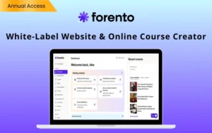Forento - White-Label Website & Online Course Creator