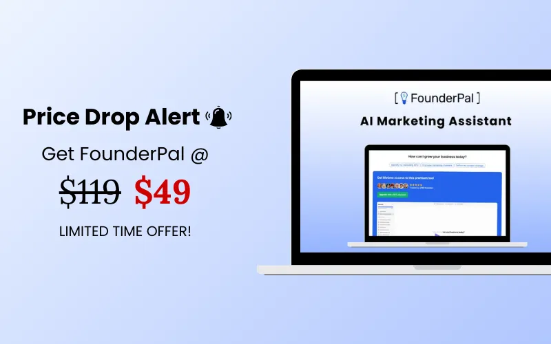 FounderPal - AI Marketing Assistant | Lifetime Access