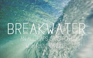 Free Breakwater Triangle Sans Font | Extended License